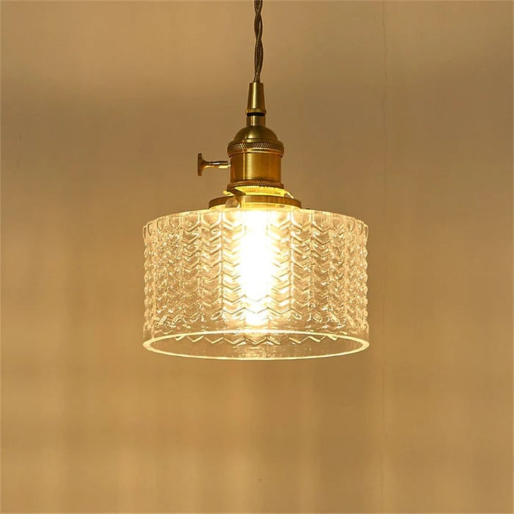 Lampada a sospensione vintage con attacco E27 — altezza regolabile