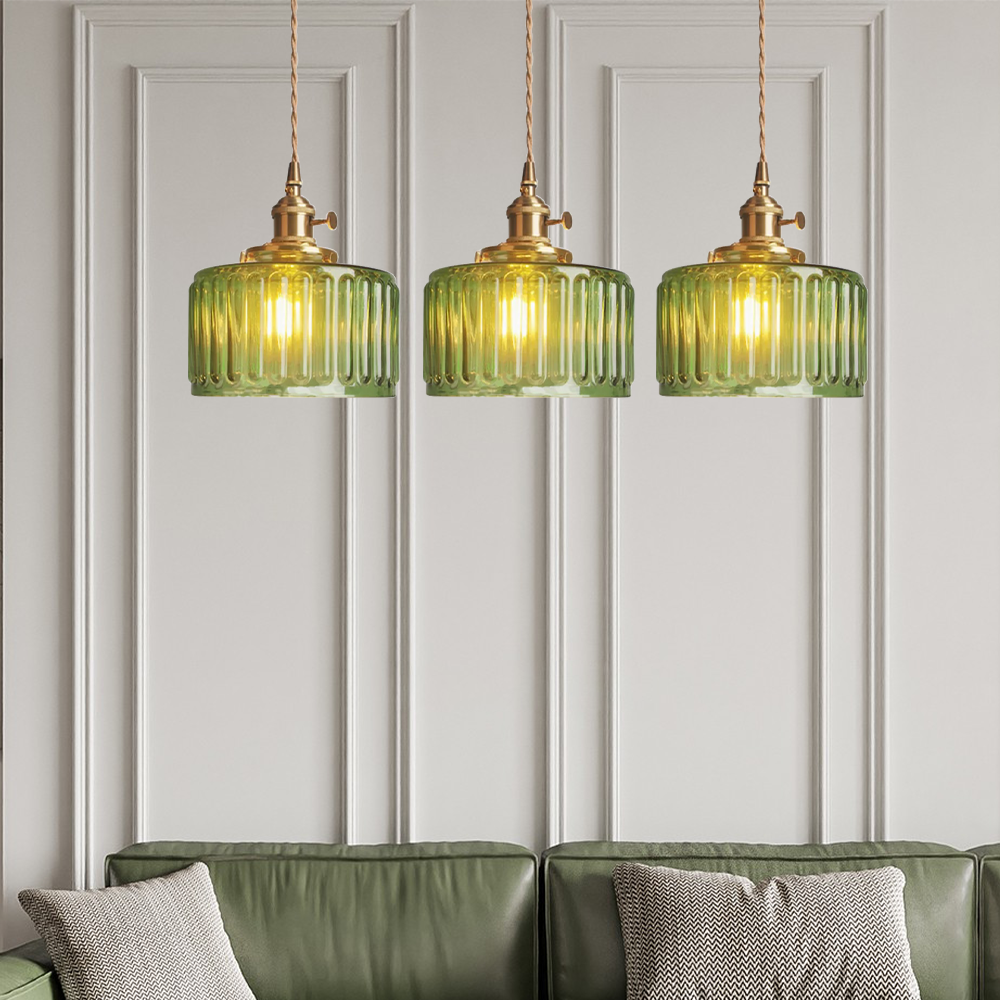 Lampada a sospensione vintage con attacco E27 — altezza regolabile