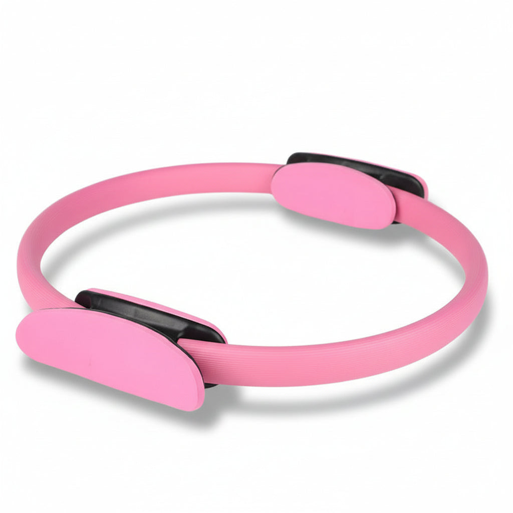 Pilates Ring With Padded Handles — Compact Flexibility Trainer