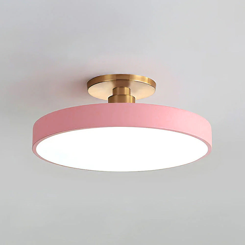 Moderne runde LED-Deckenleuchte – gleichmäßige Helligkeit