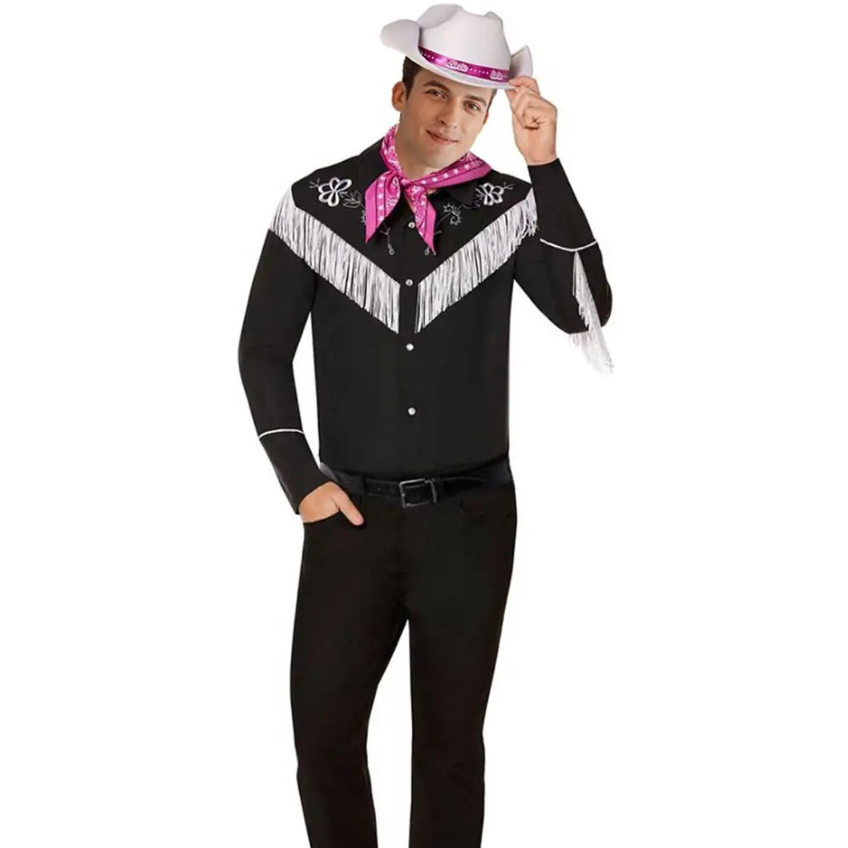 Costume de Halloween pentru cupluri în stil western — set asortat din poliester