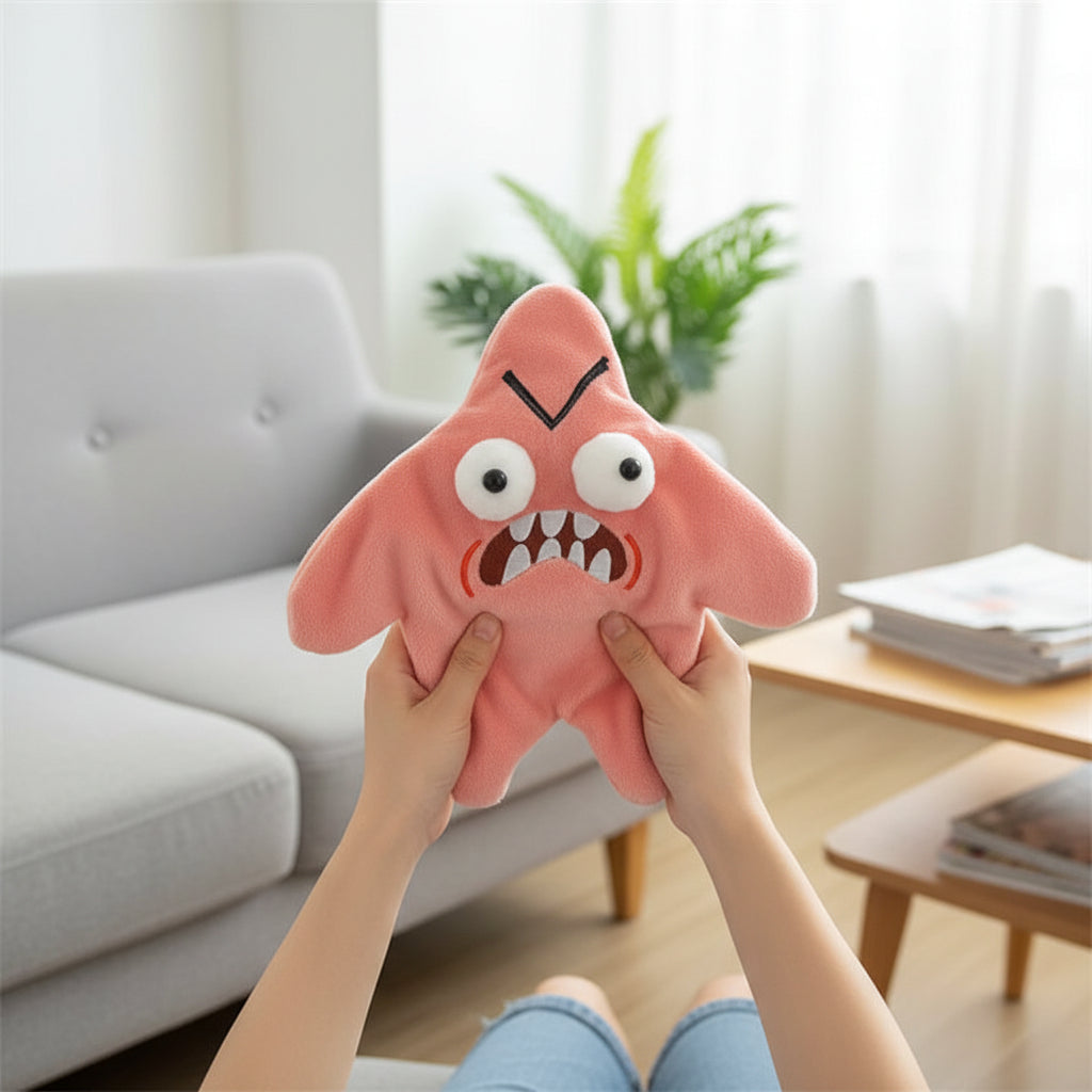 Interactive Star Plush Toy — Soft Cuddly Figure
