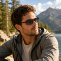 Óculos de sol polarizados fotocromáticos — lentes com proteção UV