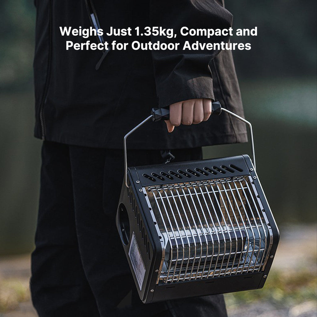 Outdoor Portable Heater Featuring Boiling Capability - Esilora