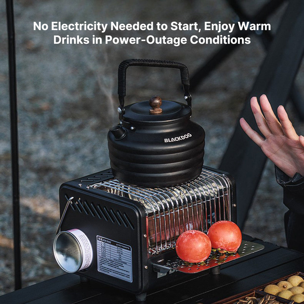 Outdoor Portable Heater Featuring Boiling Capability - Esilora