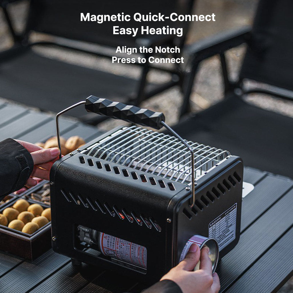 Outdoor Portable Heater Featuring Boiling Capability - Esilora