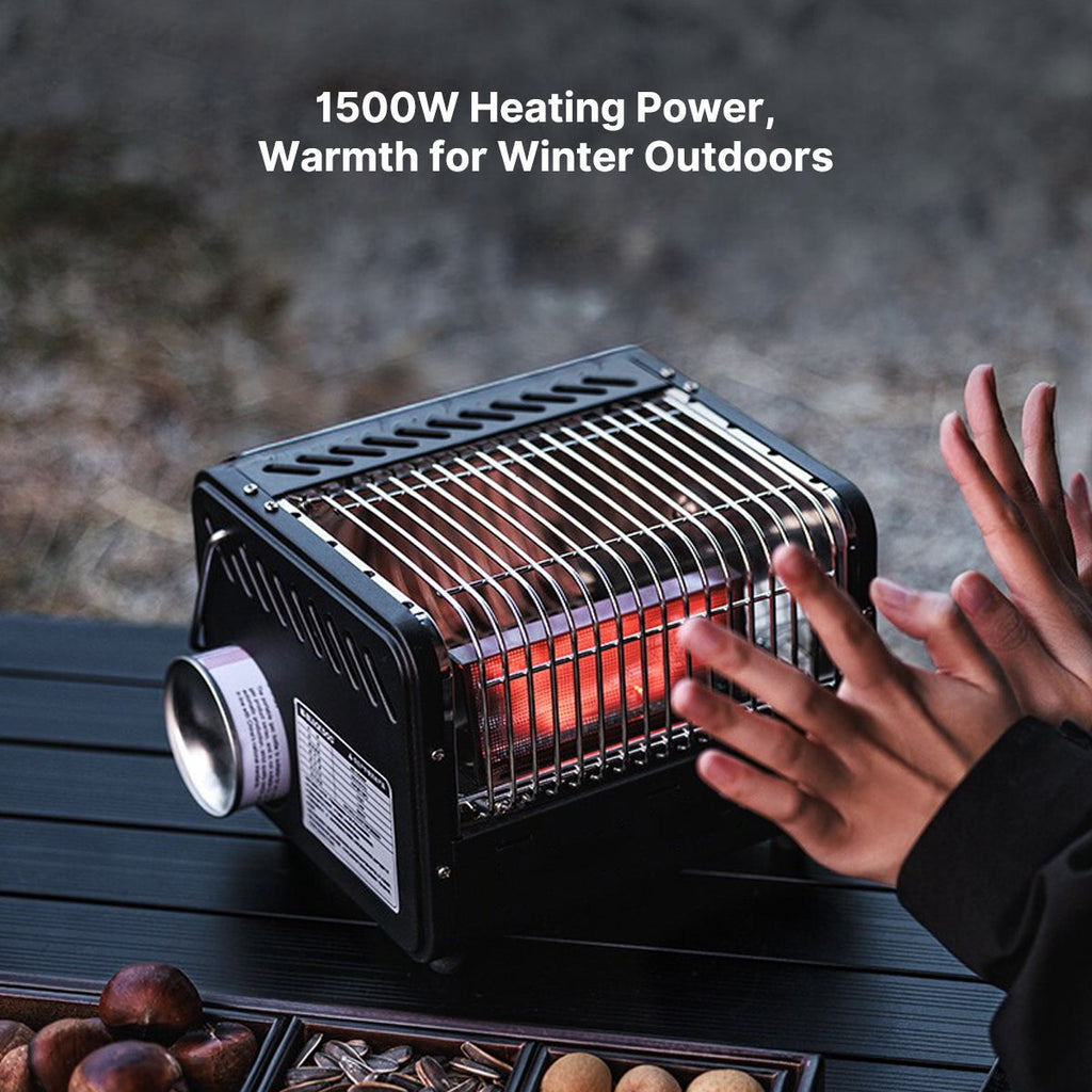 Outdoor Portable Heater Featuring Boiling Capability - Esilora