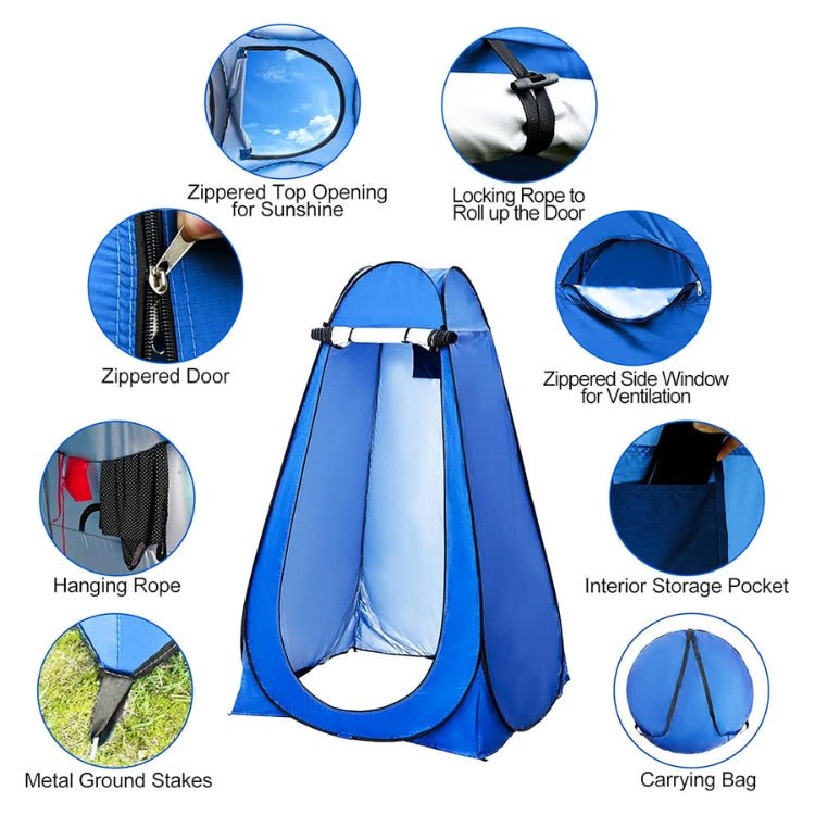 Privacy Tent for Outdoor Use - Portable Pop-Up Shelter - Esilora