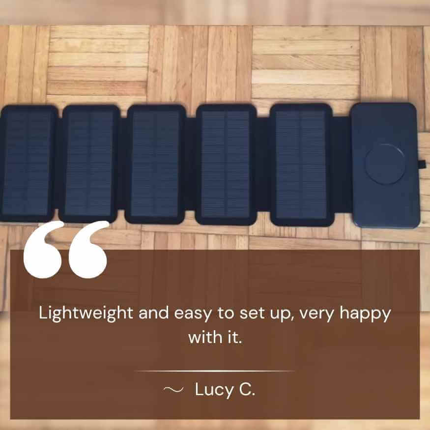 Solar Camping Panels for Outdoor Use – Portable Power Solution - Esilora