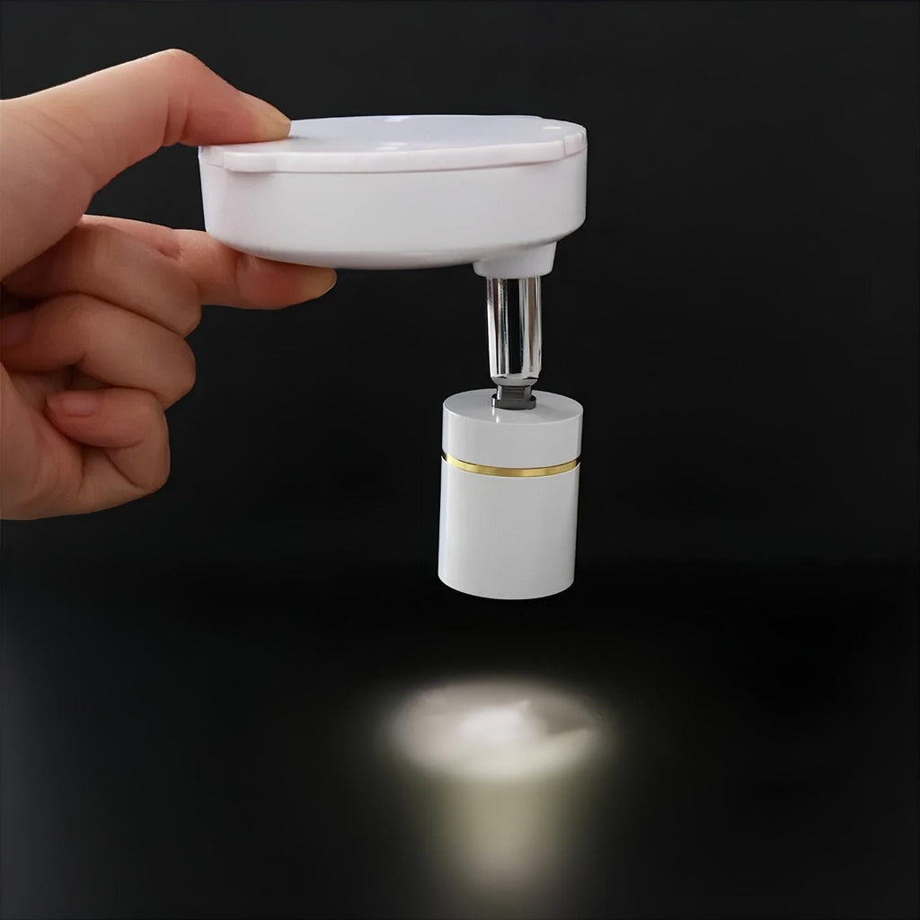 Dimmable LED Wall Light — Wireless Remote Control and Adjustable Aim