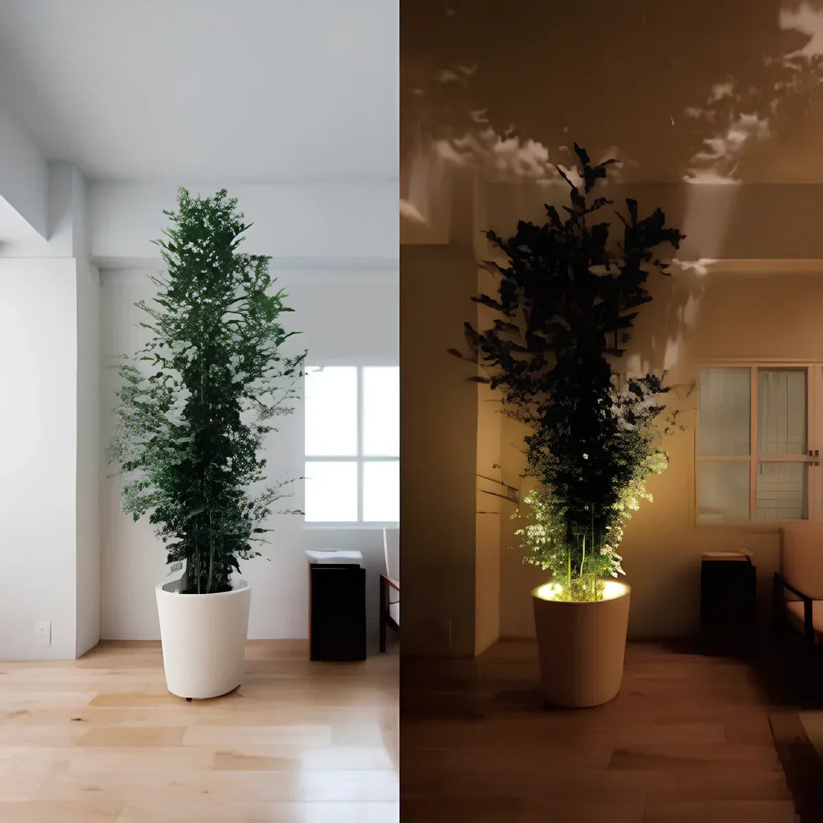 Dimmable LED Wall Light — Wireless Remote Control and Adjustable Aim