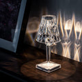 Lampă de masă LED modernă fără fir - design din cristal acrilic