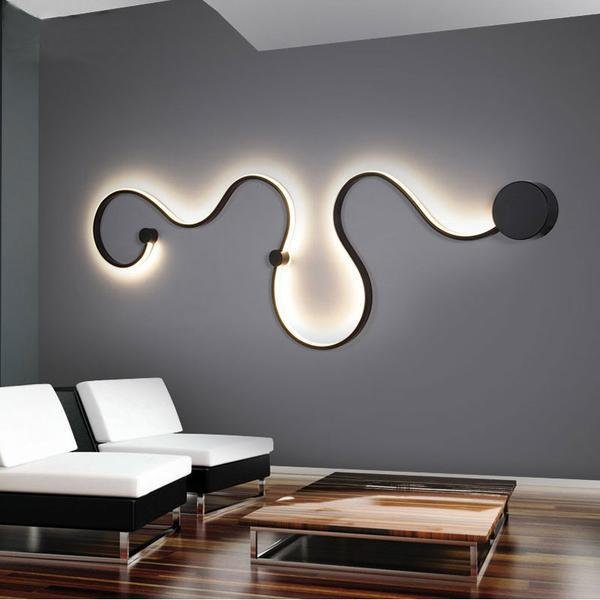 Sleek Acrylic LED Wall Light for Contemporary Interiors