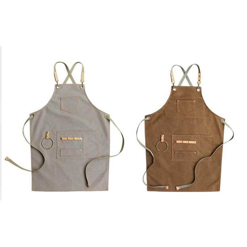 Aurora Brand Vintage Chef Apron Classic Kitchen Attire