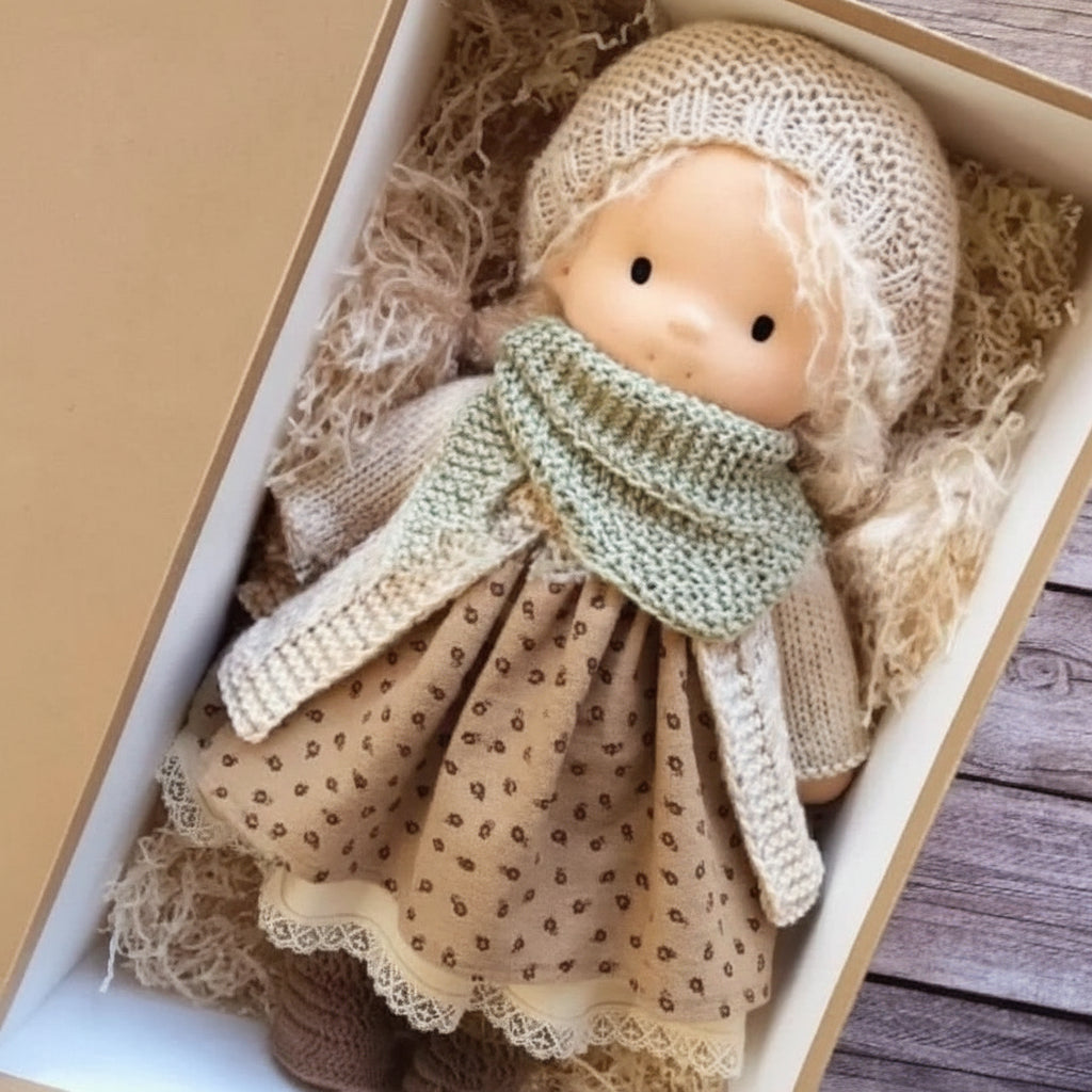 Baba-kiegészítő ajándékdoboz — gondosan összeállított díszdoboz