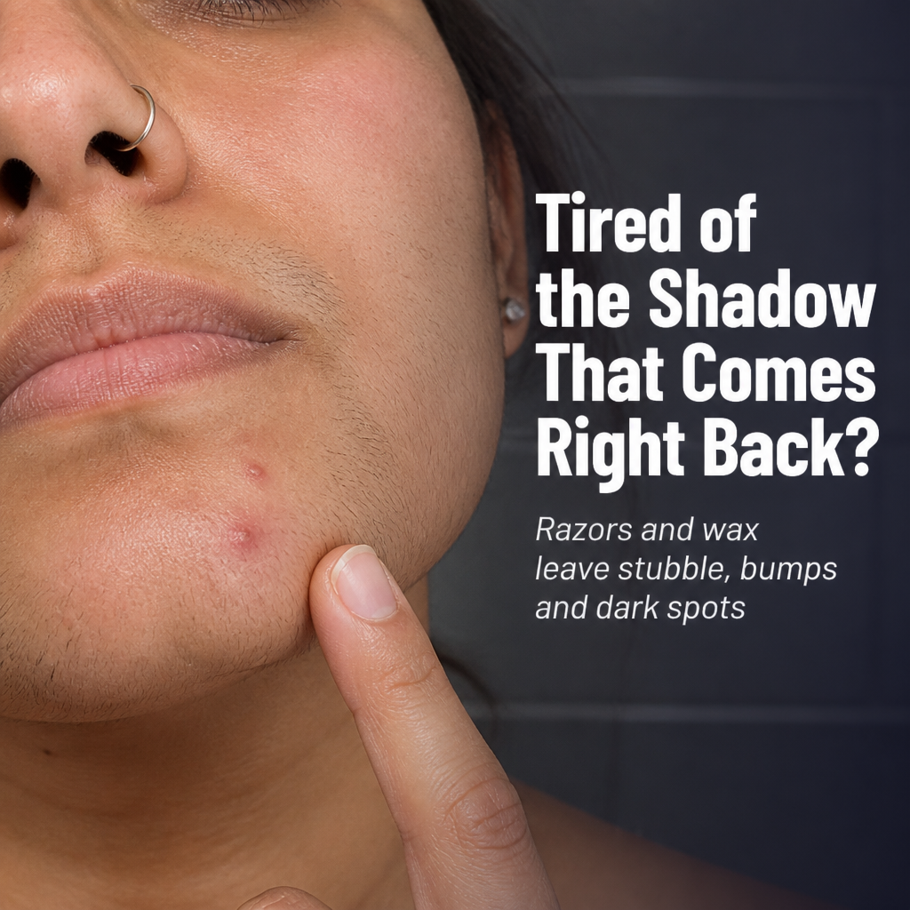 Silcure — Remove Facial Hair and Repair Your Skin in One Two-Step Sitting - Esilora