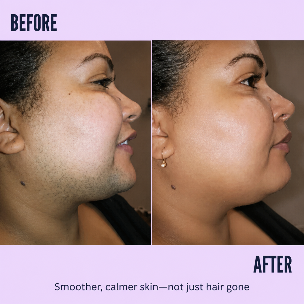 Silcure — Remove Facial Hair and Repair Your Skin in One Two-Step Sitting - Esilora