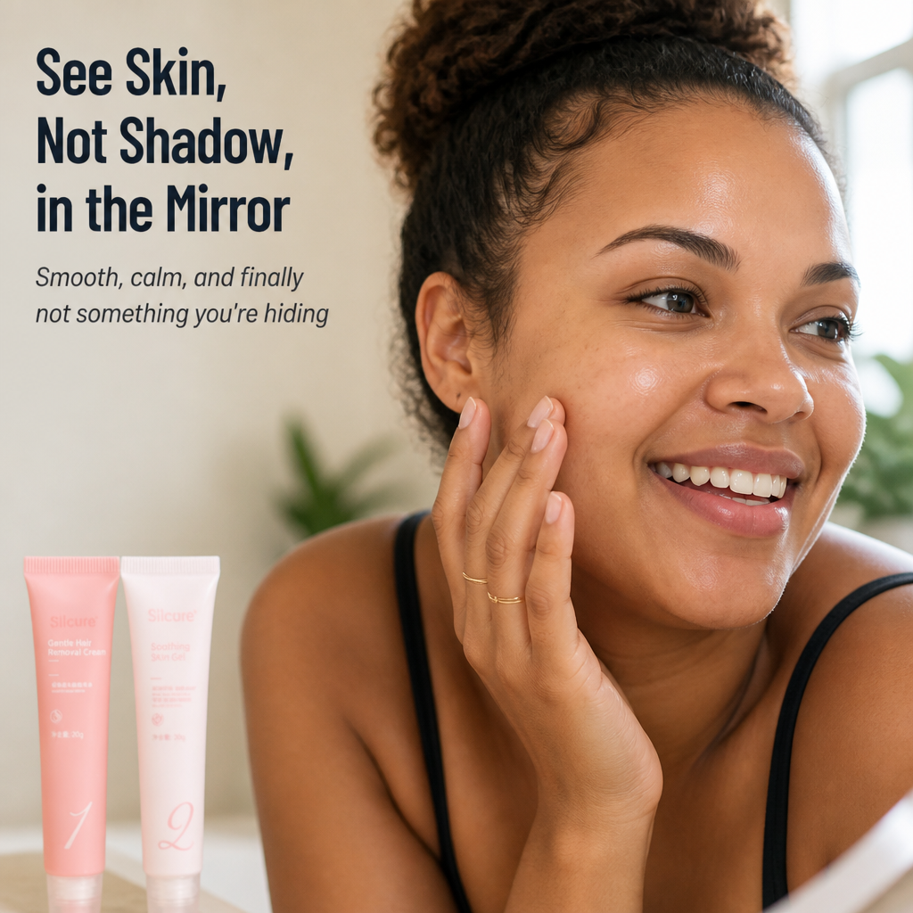 Silcure — Remove Facial Hair and Repair Your Skin in One Two-Step Sitting - Esilora