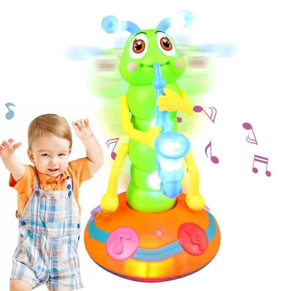 Omida dansatoare interactivă de jucărie - muzică și lumini colorate