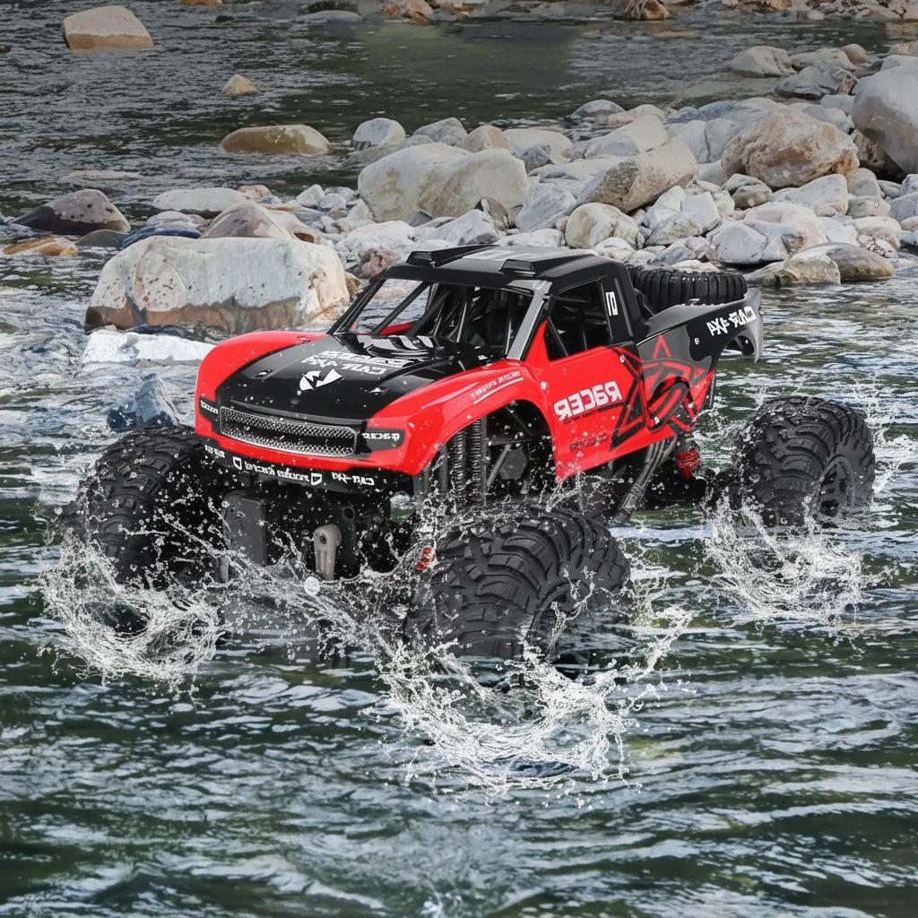 Amphibien-RC-Auto im Maßstab 1:10 — 2,4-GHz-Fernsteuerung