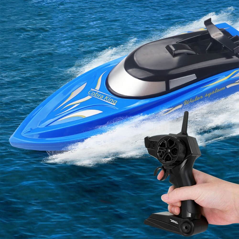 RC Remote Control Aquatic Boat Toy — Dual Propeller, Streamlined Hull