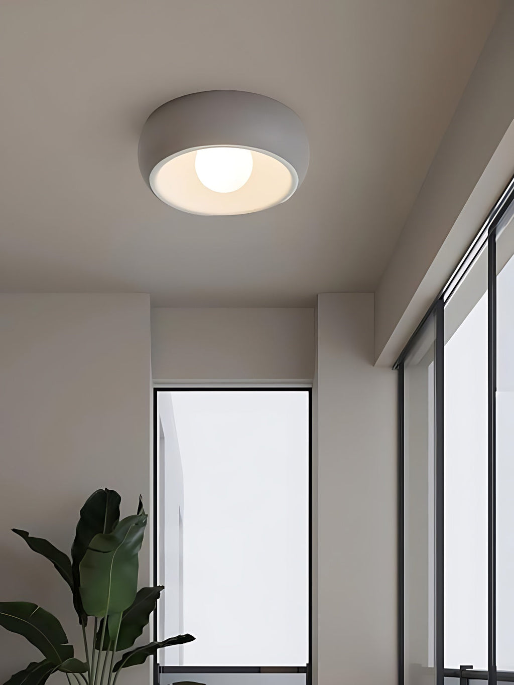 Round Flush Mount Ceiling Light | Esilora