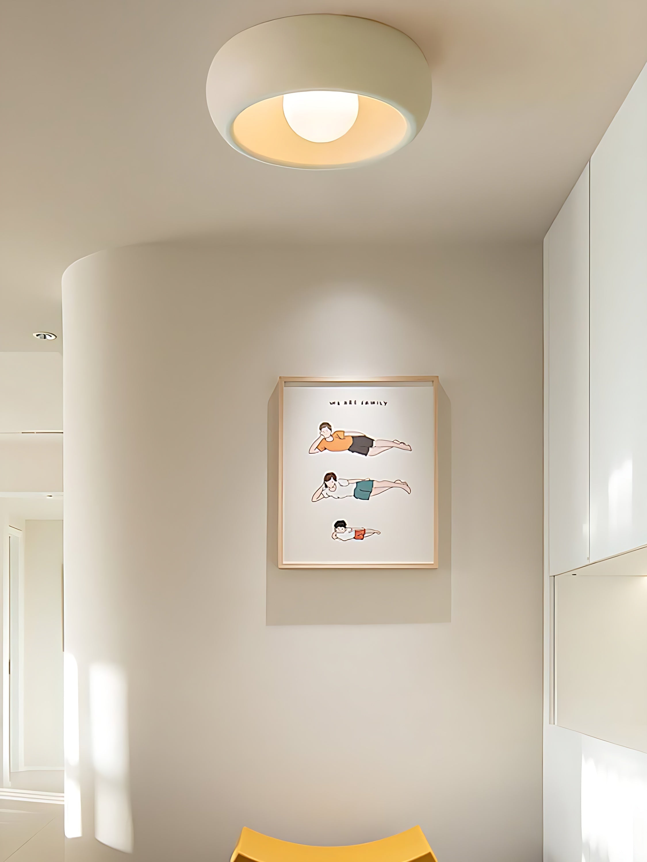Round Flush Mount Ceiling Light | Esilora