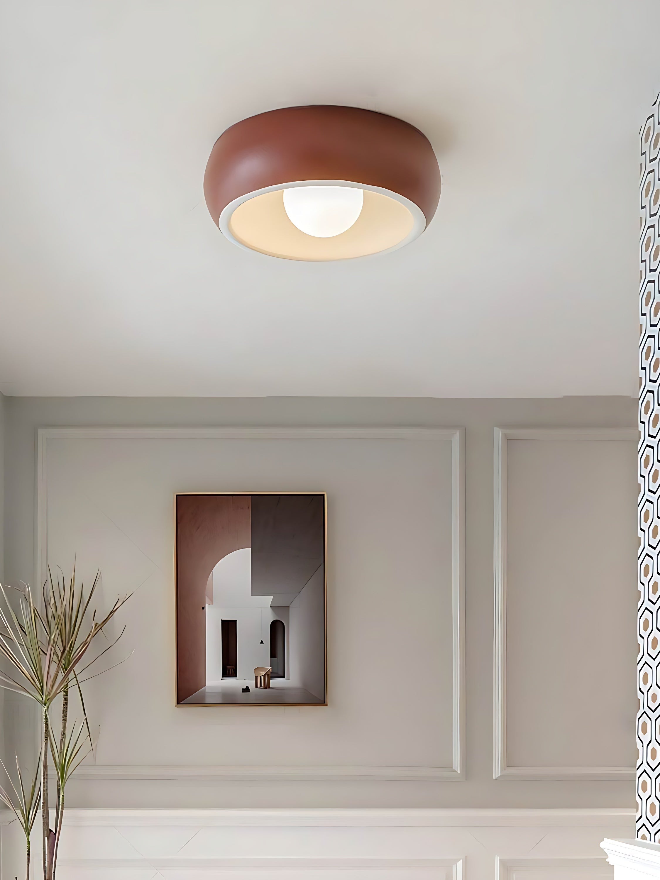 Round Flush Mount Ceiling Light | Esilora