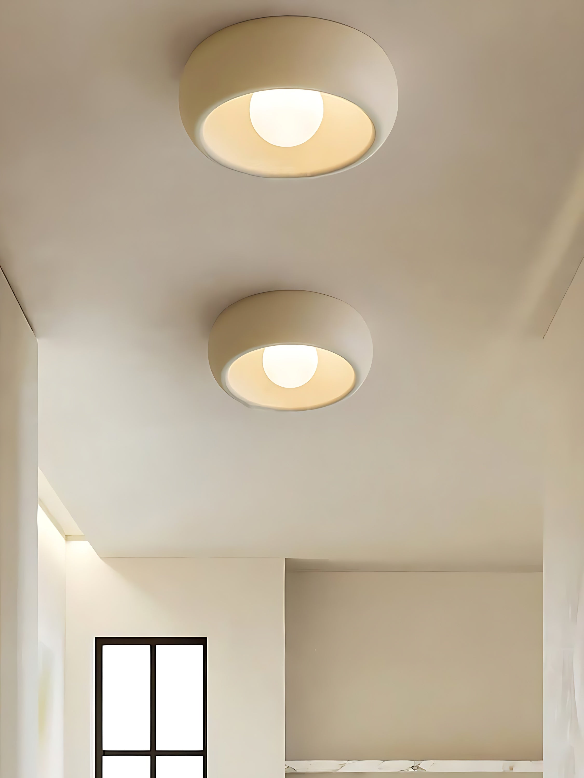 Round Flush Mount Ceiling Light | Esilora