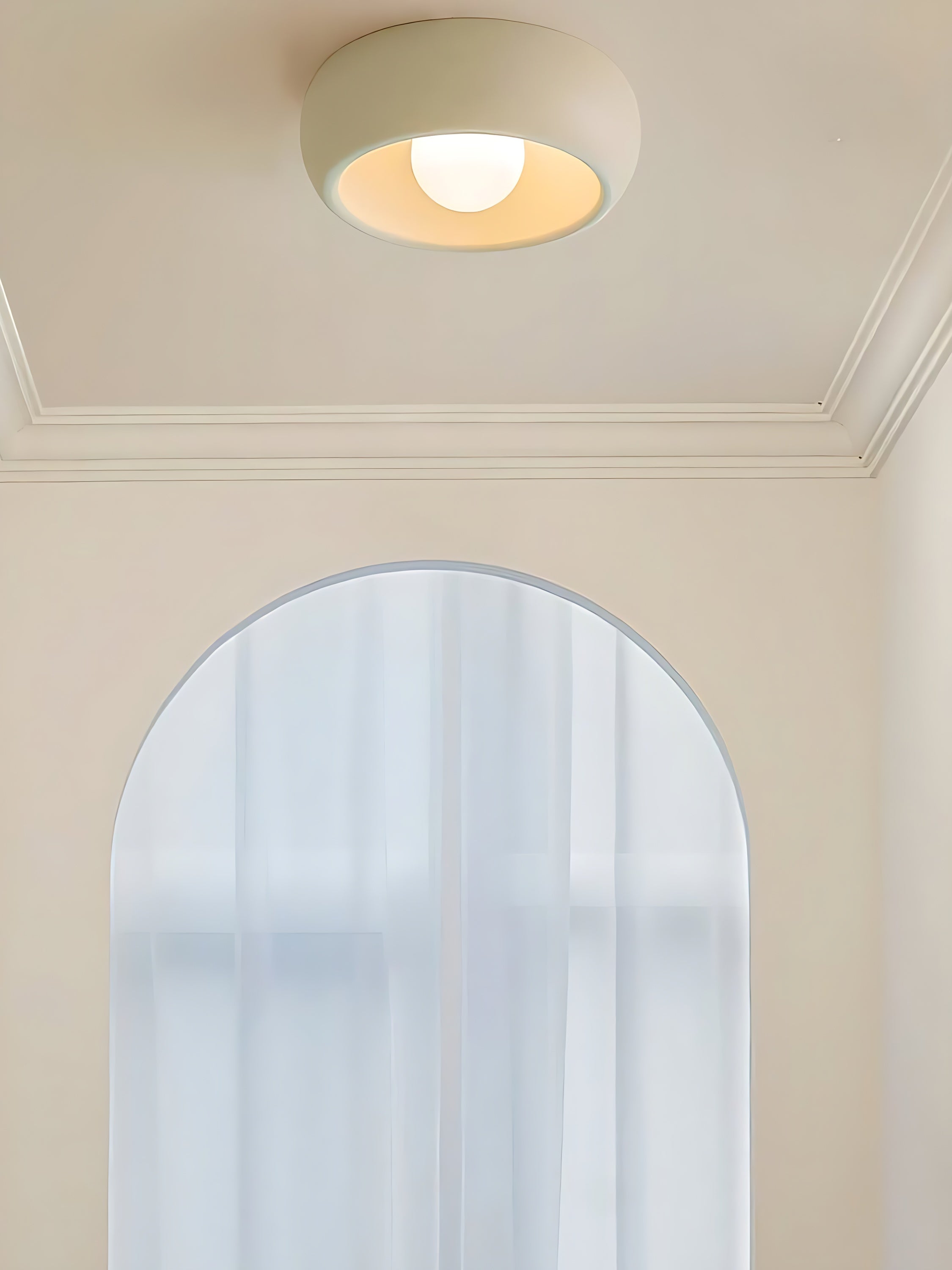 Round Flush Mount Ceiling Light | Esilora
