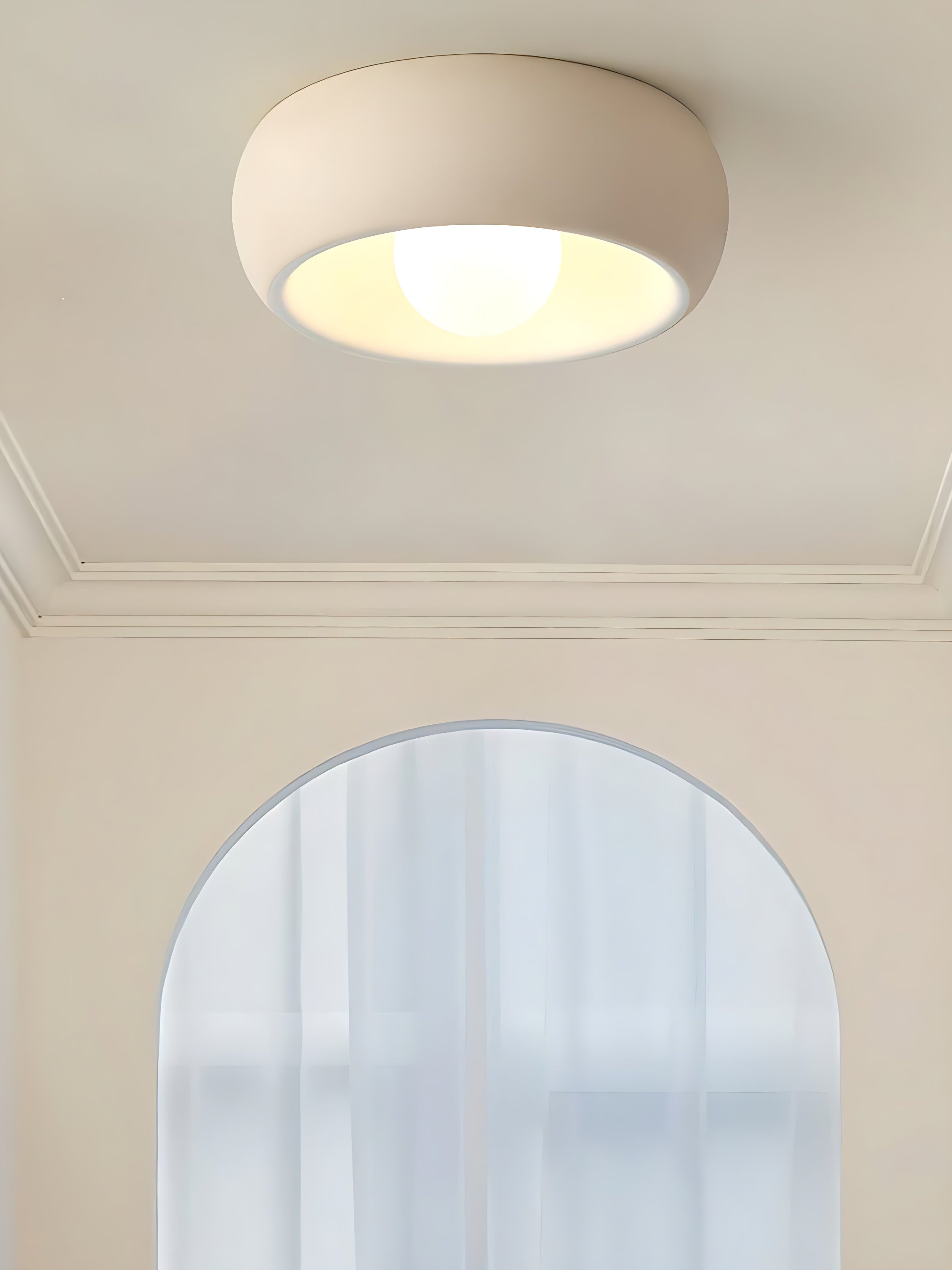 Round Flush Mount Ceiling Light | Esilora