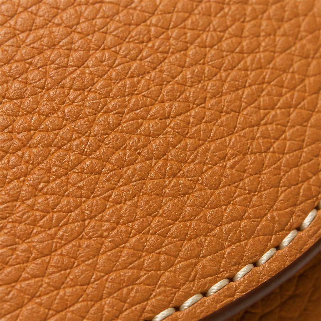 SolaraVera – Classic Pebbled Leather Crossbody with Magnetic Snap - Esilora