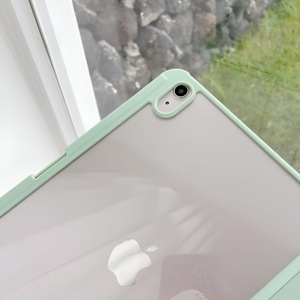 Λεπτή θήκη σιλικόνης για iPad — Ενσωματωμένη μαγνητική πίσω πλευρά