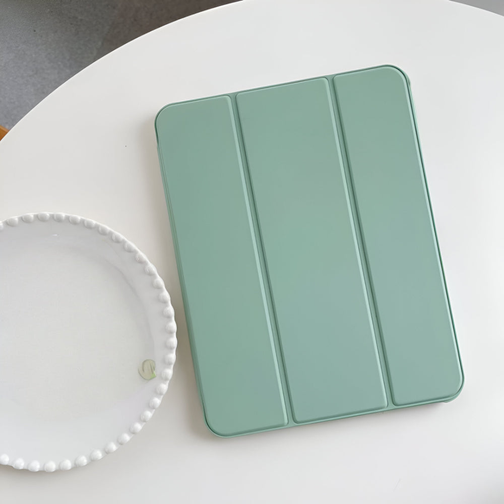 Λεπτή θήκη σιλικόνης για iPad — Ενσωματωμένη μαγνητική πίσω πλευρά