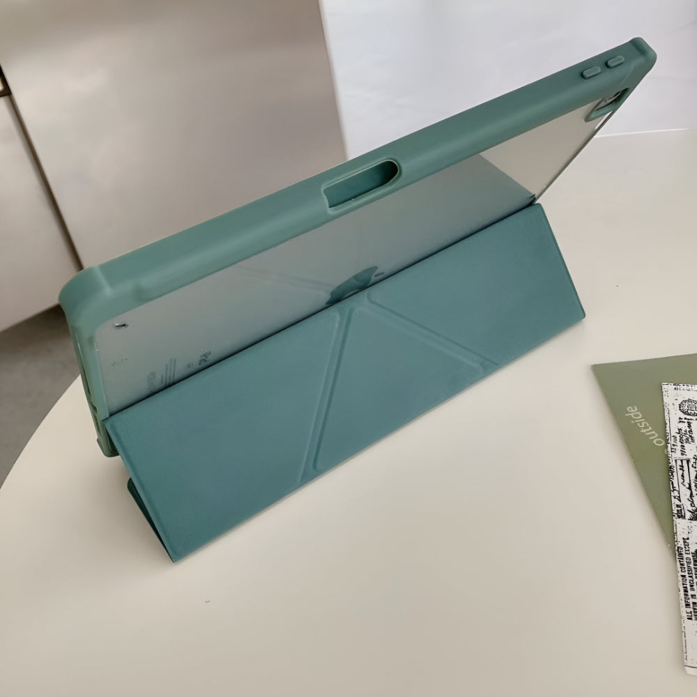Λεπτή θήκη σιλικόνης για iPad — Ενσωματωμένη μαγνητική πίσω πλευρά