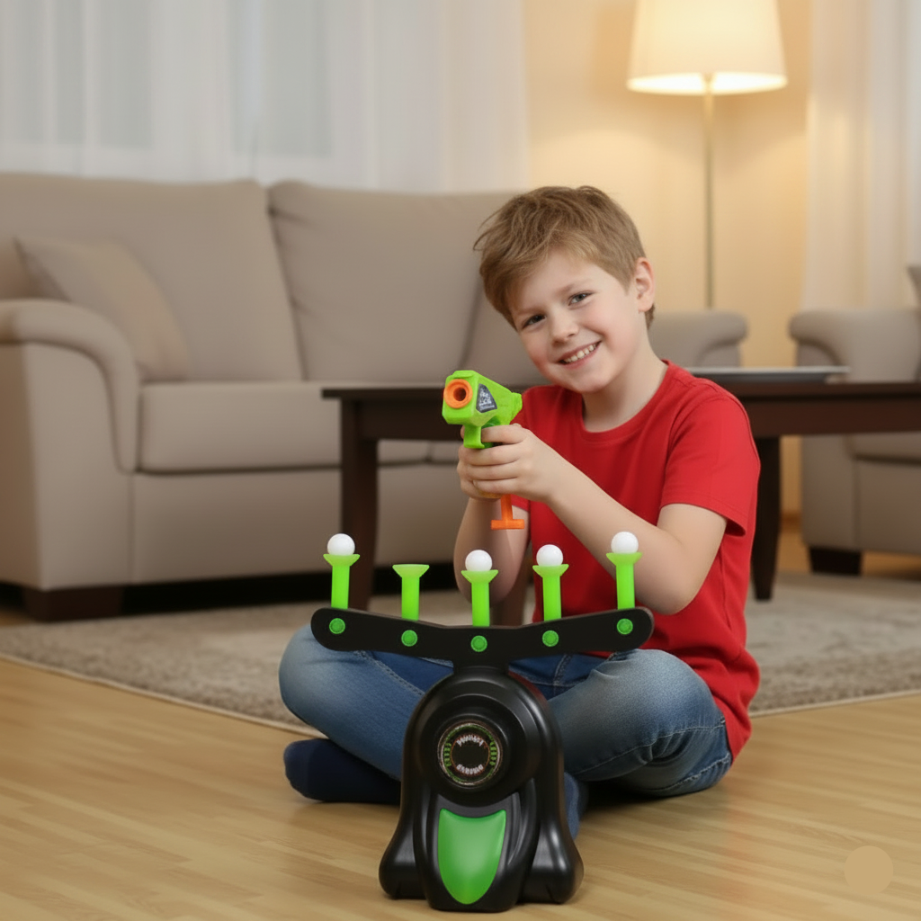 Interactive Target Shooting Game — Reflex Training Skill Builder