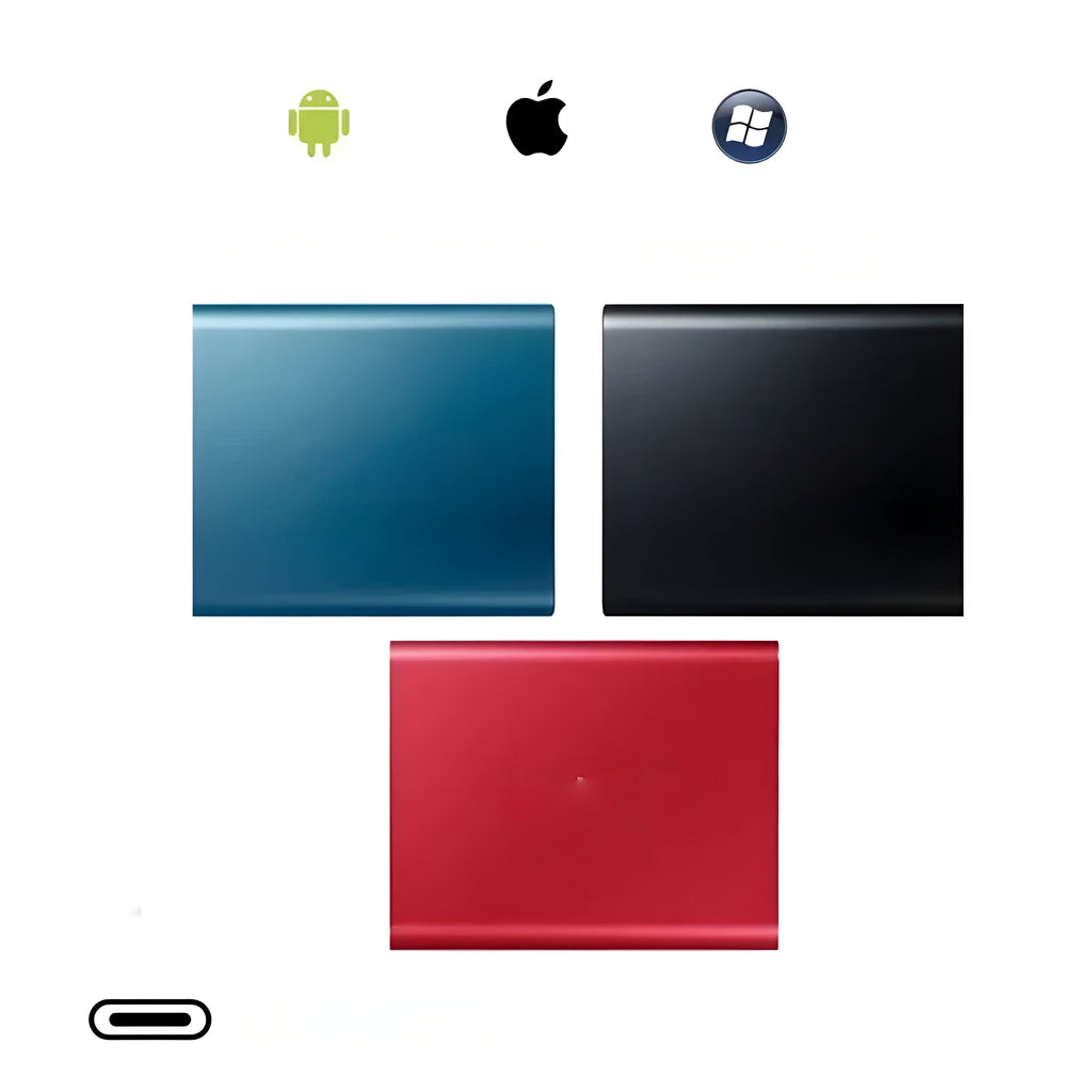 Unitate externă portabilă compactă cu stare solidă, de 512GB — USB-C