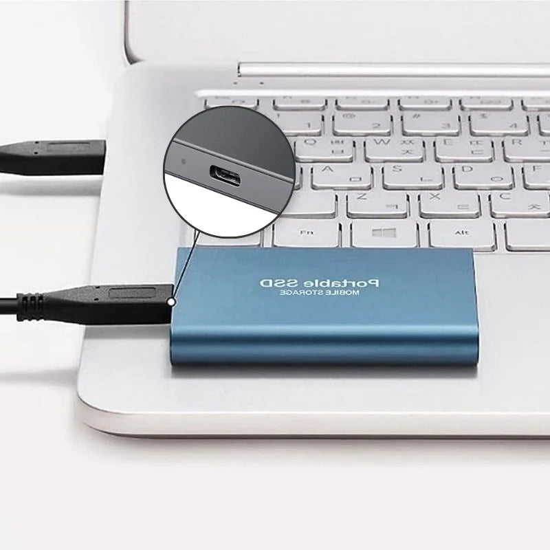 Unitate externă portabilă cu stare solidă, USB-C