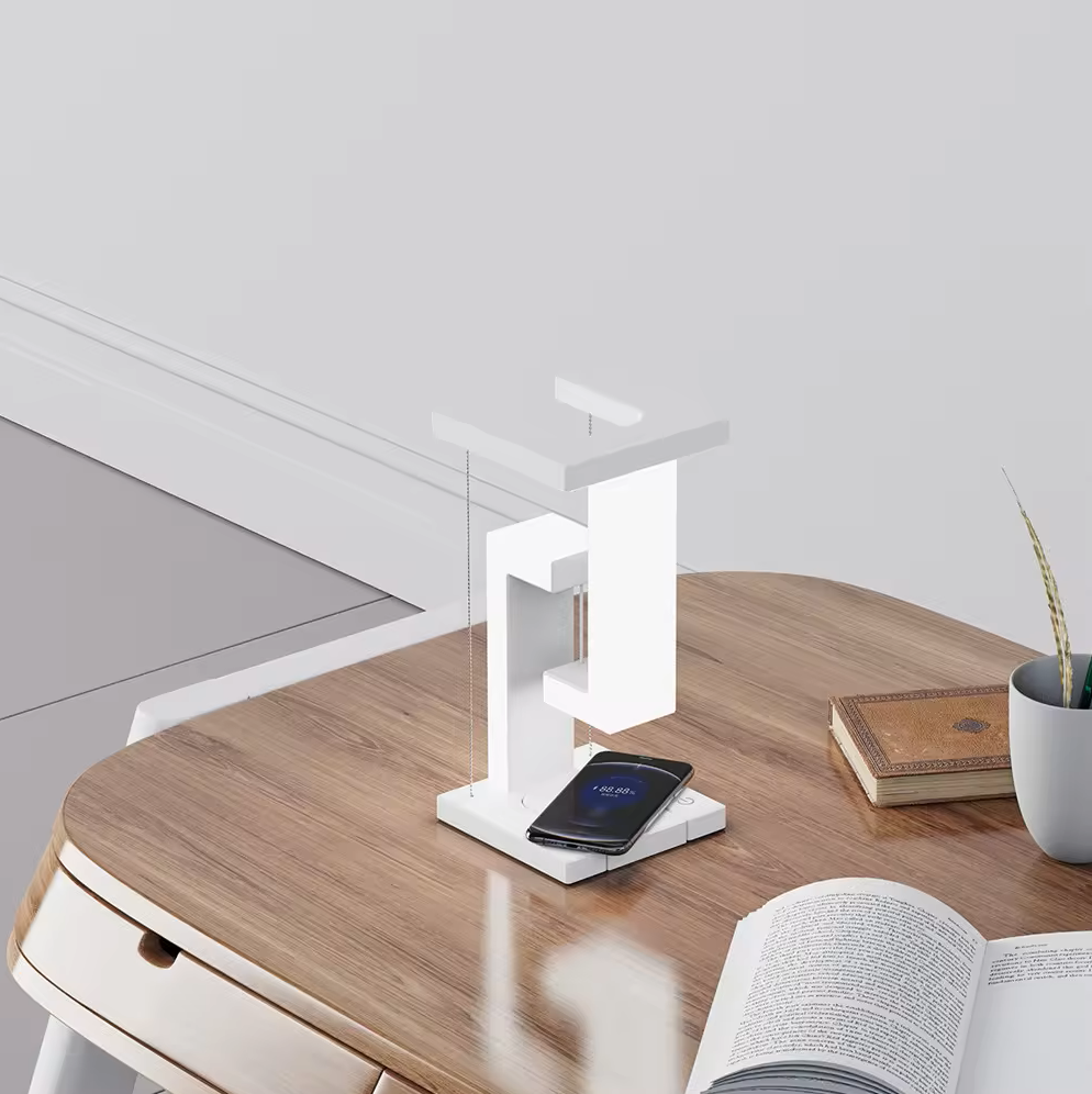Modern LED Table Lamp with Wireless Charging Base