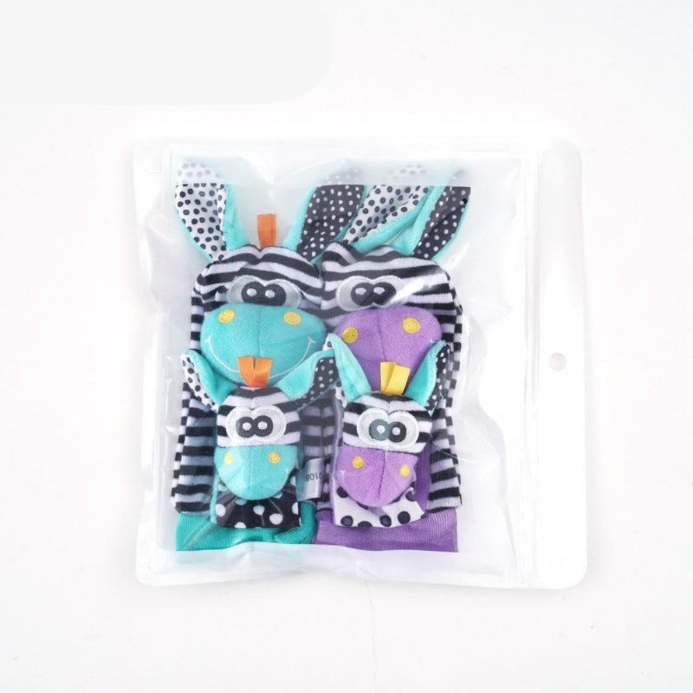 Sensorische Baby Socken Plüschsocken Für Babys Spielzeug - Image 10