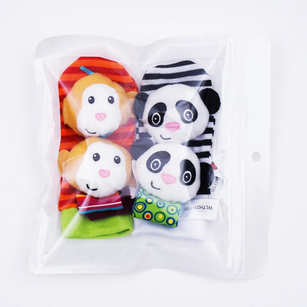 Sensorische Baby Socken Plüschsocken Für Babys Spielzeug - Image 8
