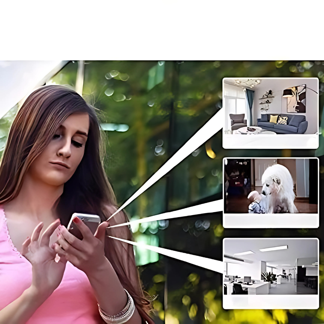 Mini Full HD Camera — Compact Wi-Fi Wireless Indoor Unit