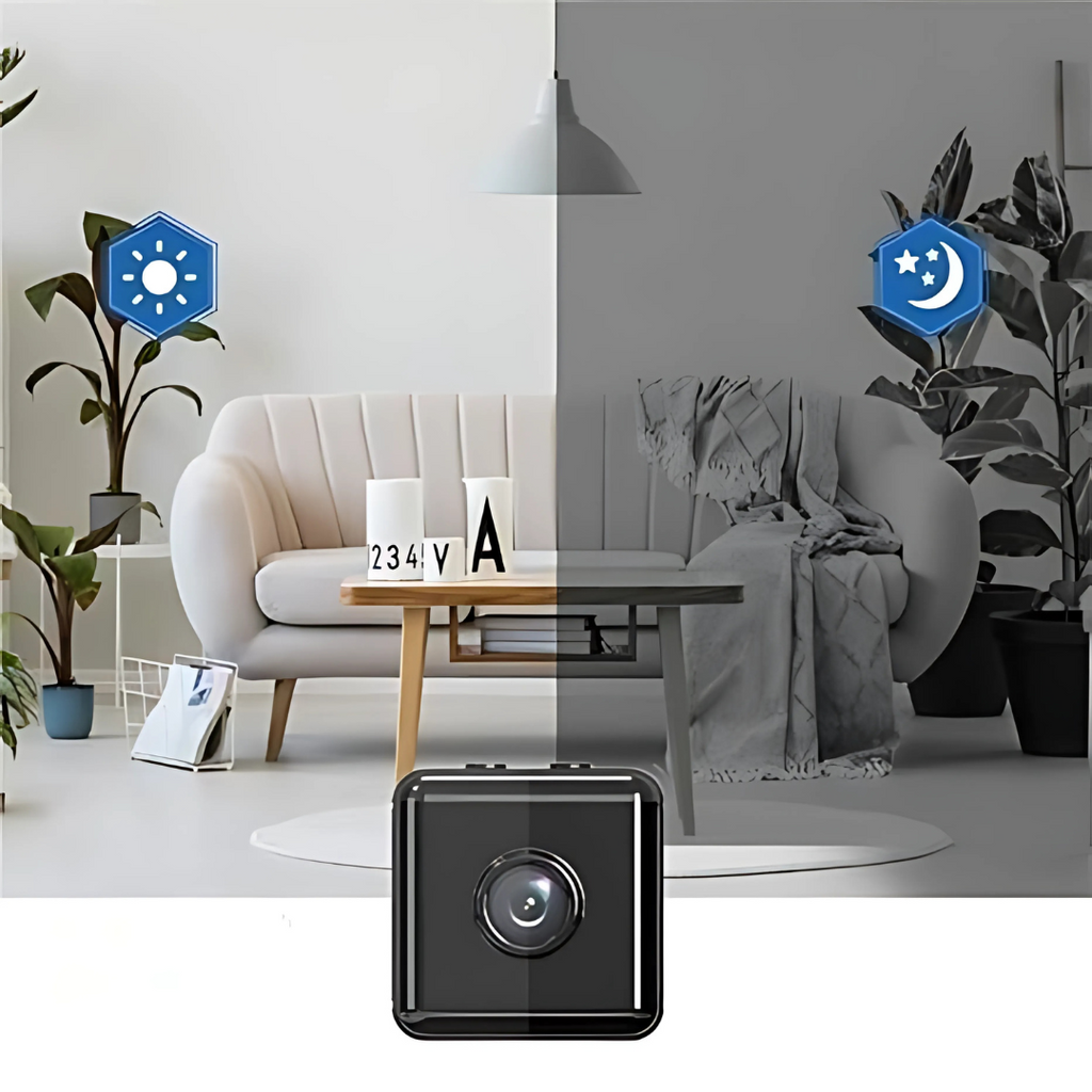 Mini Full HD Camera — Compact Wi-Fi Wireless Indoor Unit