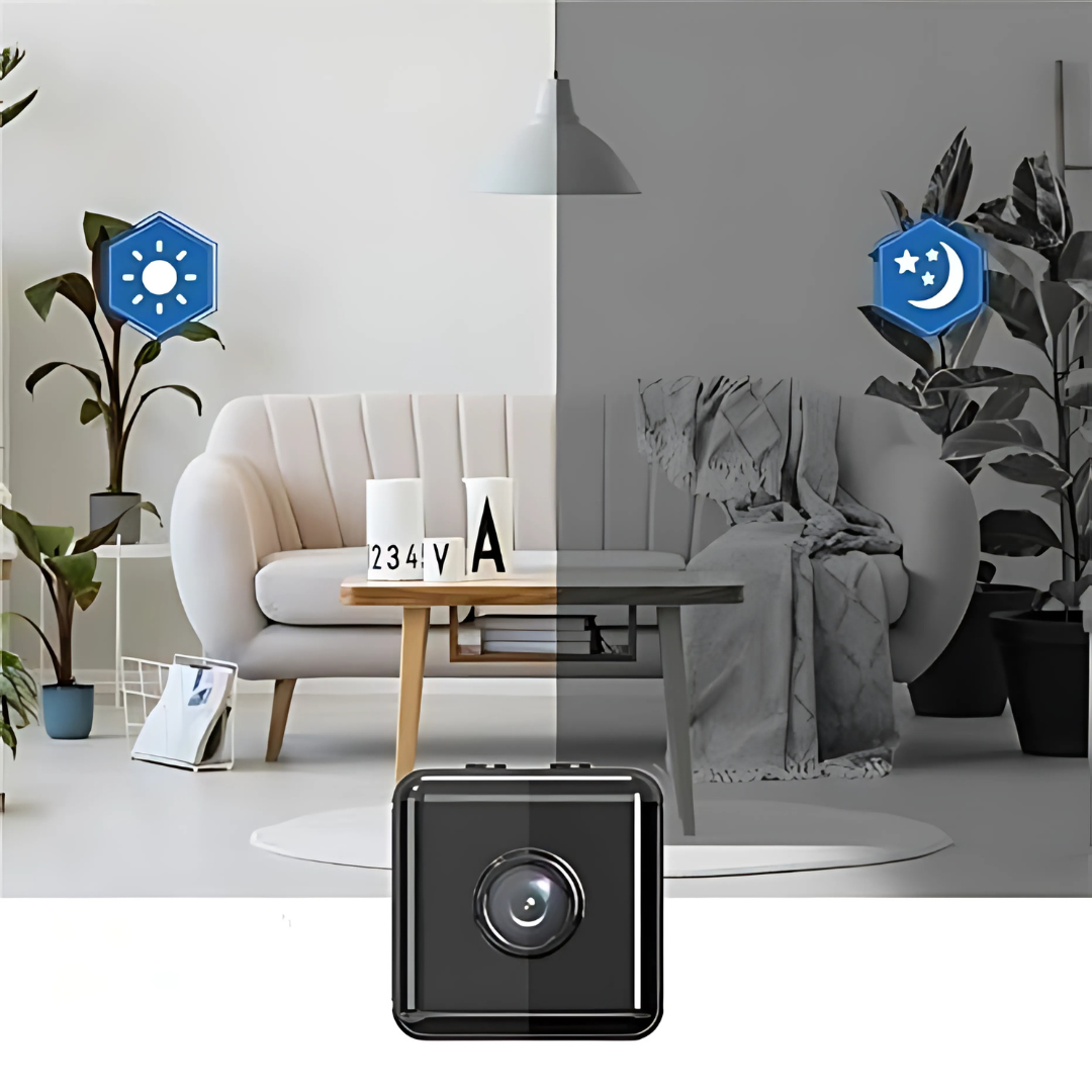 Mini Full HD Camera — Compact Wi-Fi Wireless Indoor Unit