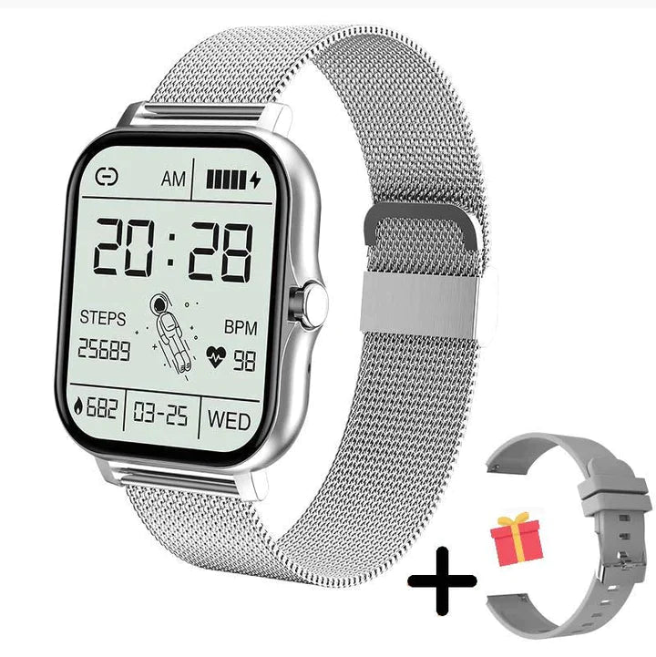 Stylowy smartwatch damski – Kompleksowe monitorowanie zdrowia i wydłużony czas pracy baterii - Esilora