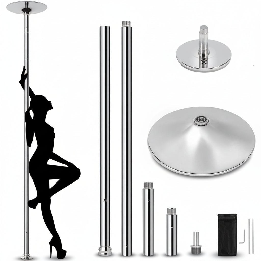 Adjustable Portable Dance and Fitness Training Pole