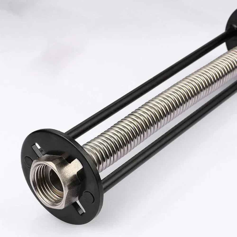 Llave para tuercas de lavabo con mango largo - Cabezal giratorio, eje extendido y agarre antideslizante