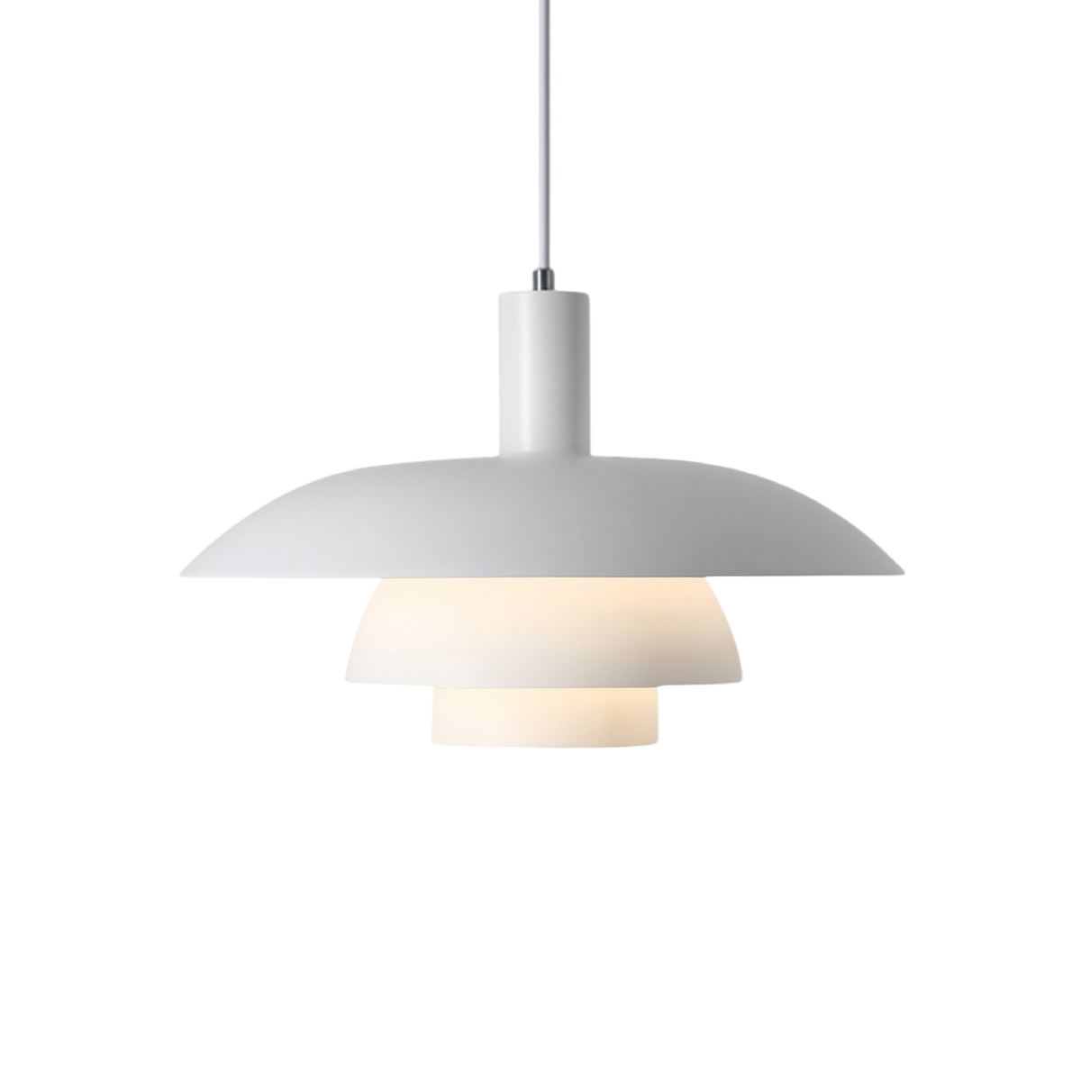 Plafonieră metalică scandinavă - LED cu intensitate reglabilă