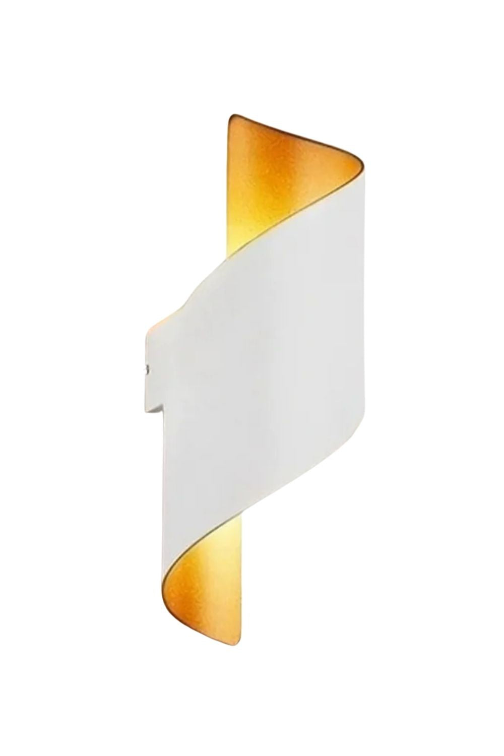 Modernes Design Spiralförmige Metall-Wandleuchte | Esilora