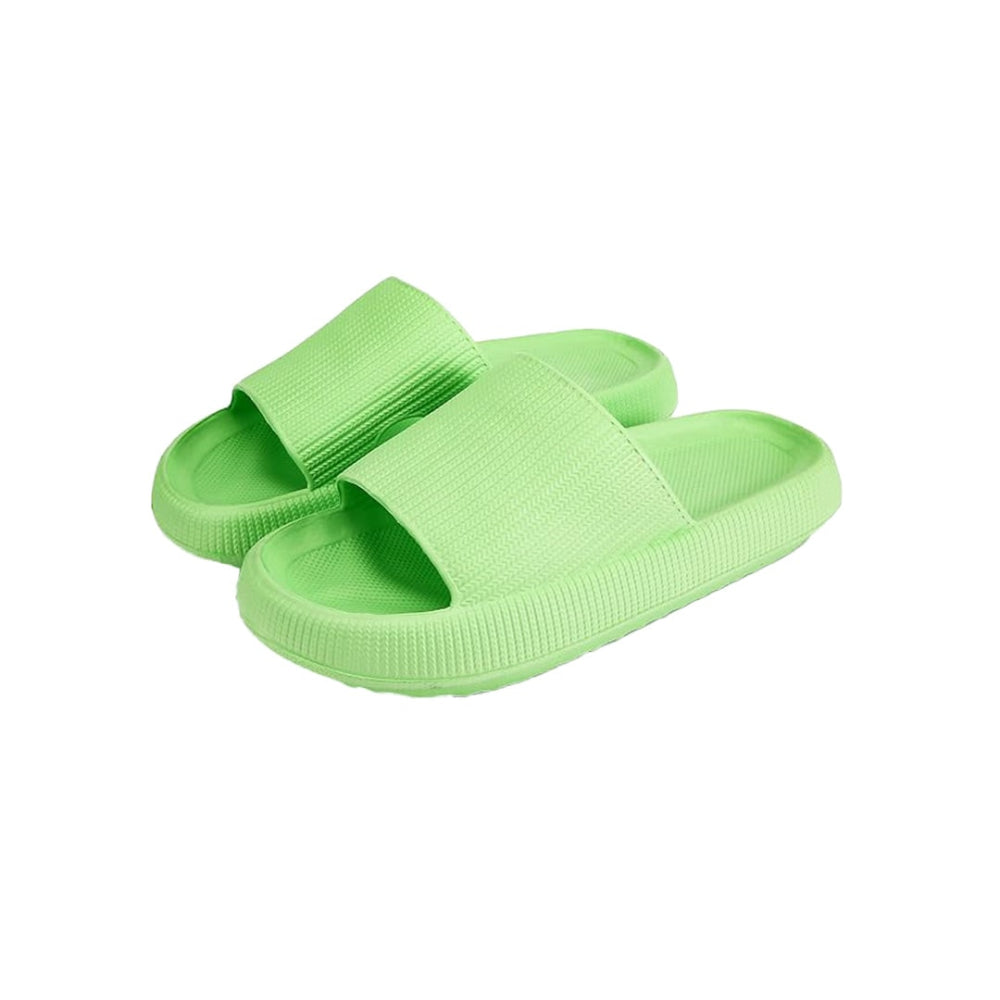 Chanclas informales acolchadas — suela exterior gruesa y resistente